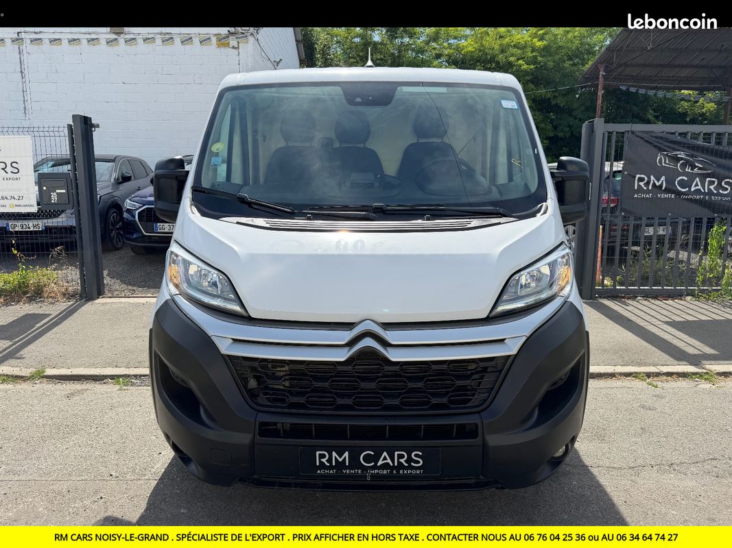 CITROEN JUMPER FOURGON TOLE 33 L1H1 BLUEHDi 140 SS BVM6 DRIVER EXPORT TUNISIE MAROC PRIX EN HT (image 2)