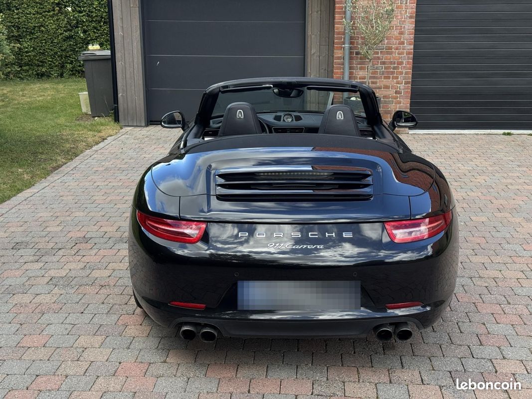 PORSCHE 911 991.1 Carrera Cabriolet - Immat FR - Chrono - Sport & Sport Plus - Suivi Porsche - Echappement Sport (image 20)
