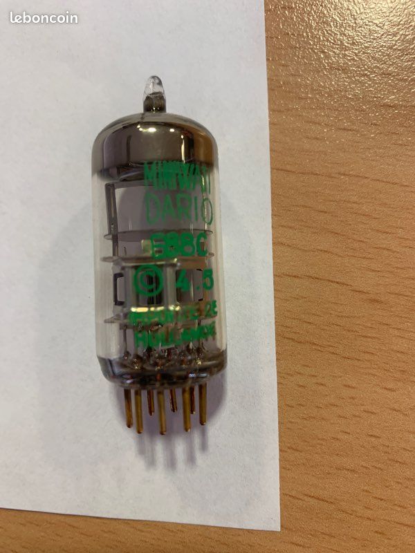 Lot De 2 Tubes électroniques EC86 MiniWatt Dario NOS  New Old Stock Pour Ampli Audio Vintage R 576391
