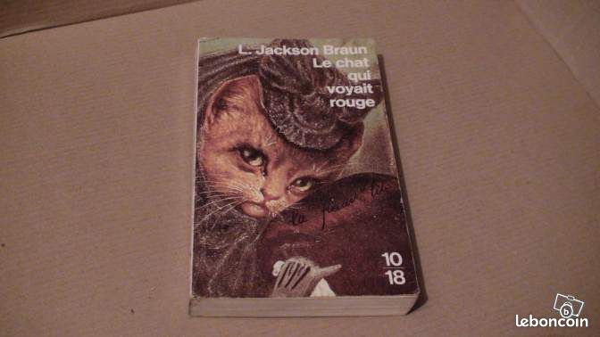 Livre "Le chat qui voyait rouge" de Jackson Braun (image 1)