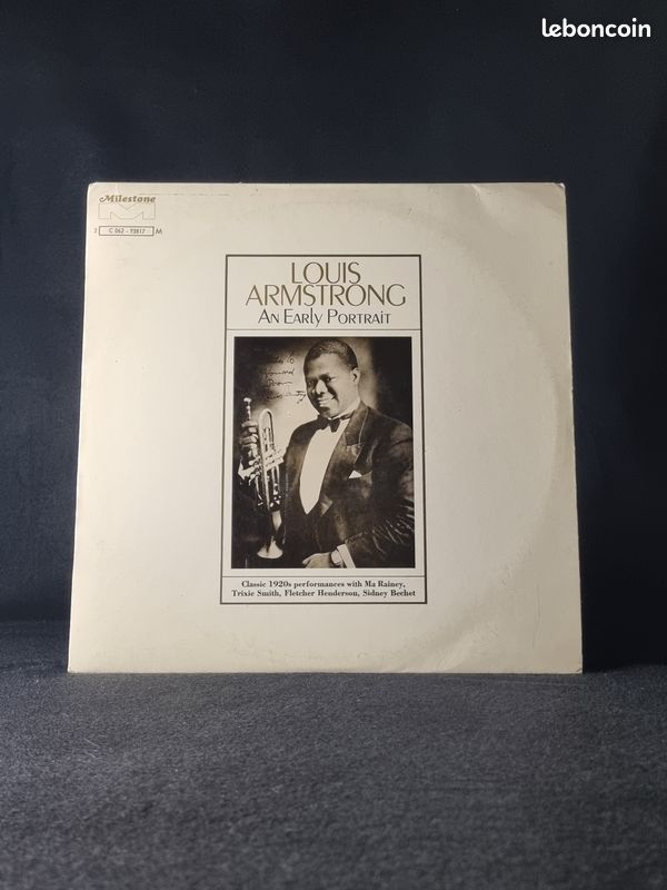 Lot 5 disques vinyles de Louis Armstrong (image 6)