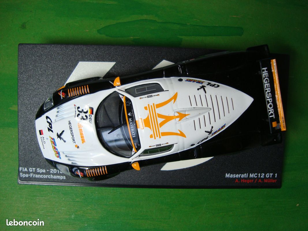 XO Model Maserat Mc12 N 34 Fa Gt mola 2004 J.herbert  Smon 1