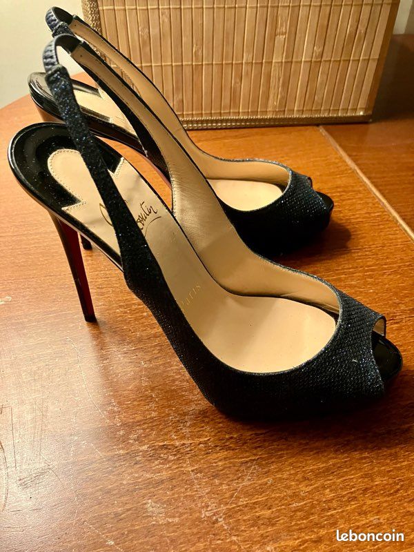 Louboutin Talon 2018 Femme Louboutin Bleu