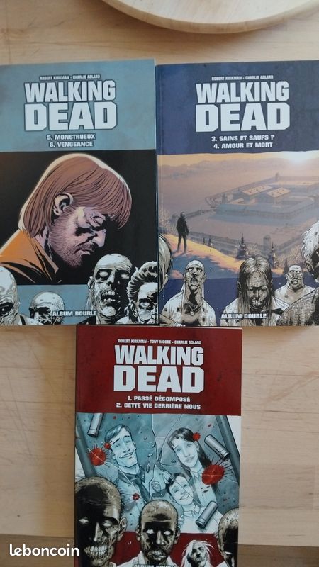 BD Walking Dead tome 1-6 de Robert Kirkman, Tony Moore et Charlie Adlard (image 2)