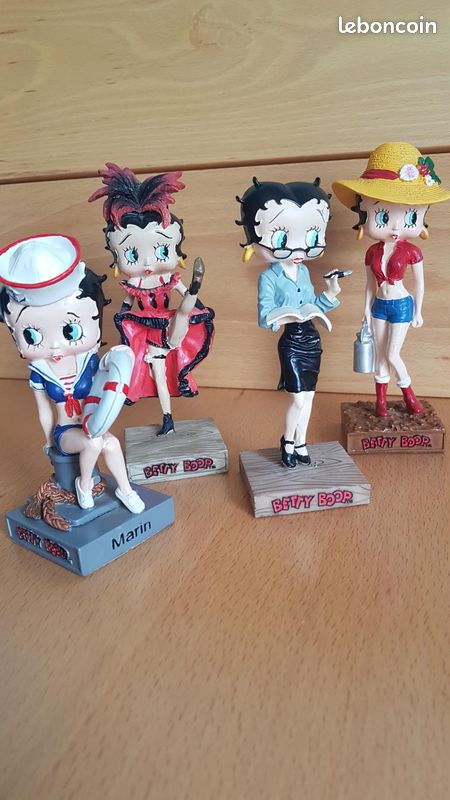 Collection complète 60 figurines Betty Boop