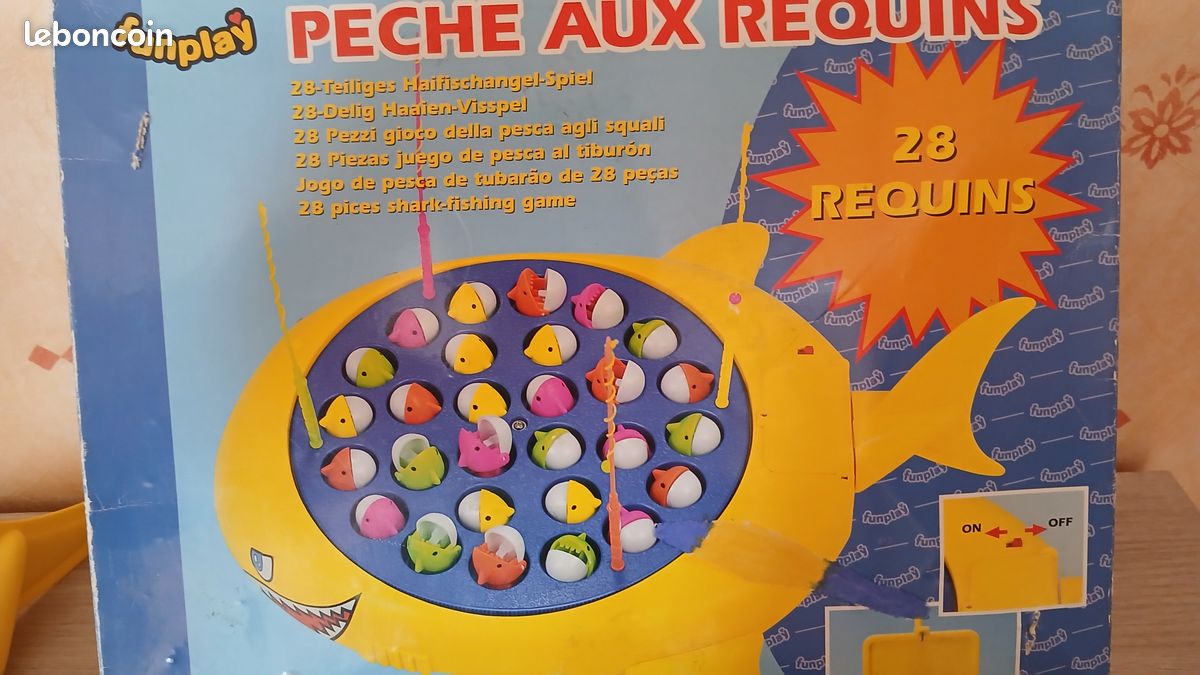 Jeu la pêche aux requins (image 1)