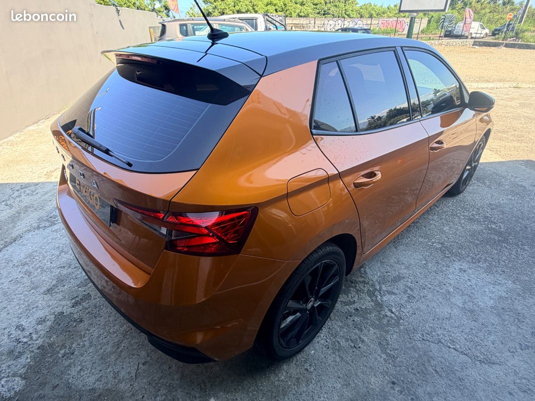 SKODA FABIA 1.0 TSI 95 CH SPORT EDITION + CAMERA DE RECUL + CARPLAy (image 5)