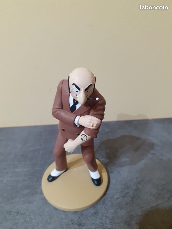 Livret TINTIN BD fascicule Rastapopoulos au tatouage figurine Hergé