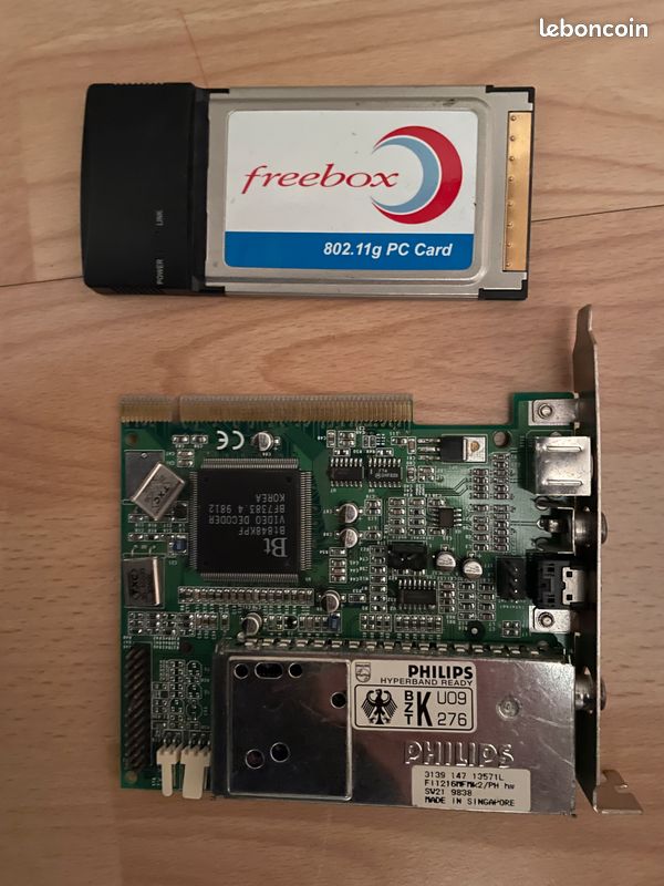 Carte video et carte reseau sans fil pour Freebox WPCB-115G (image 1)