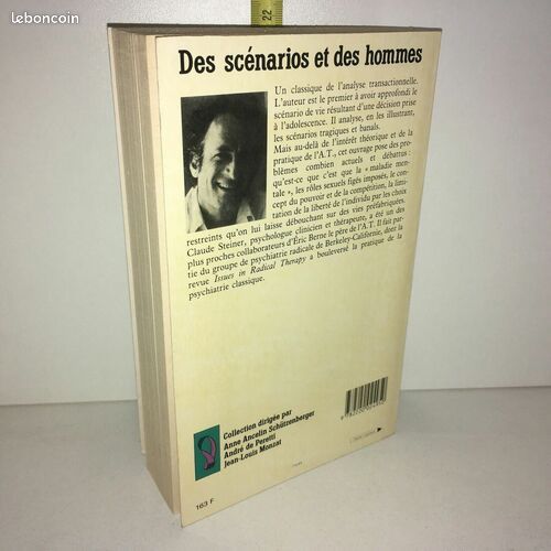 [Livre] Claude Steiner DES SCENARIOS ET DES HOMMES - Bon état (image 2)