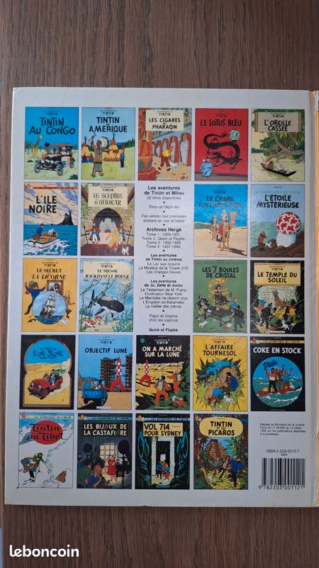 Les aventures de Tintin : les 7 boules de cristal (image 2)