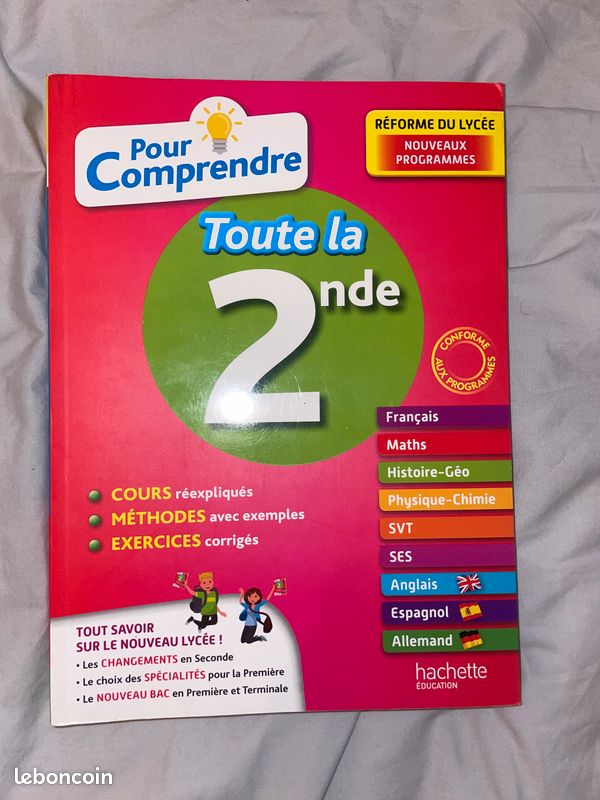 Livre bac 2nd (image 1)
