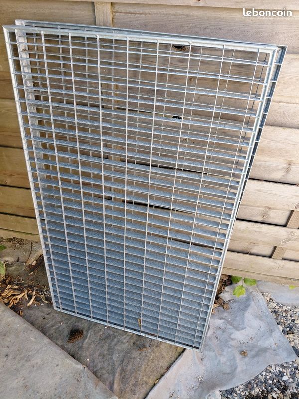 Grille caillebotis galvanisé (image 1)