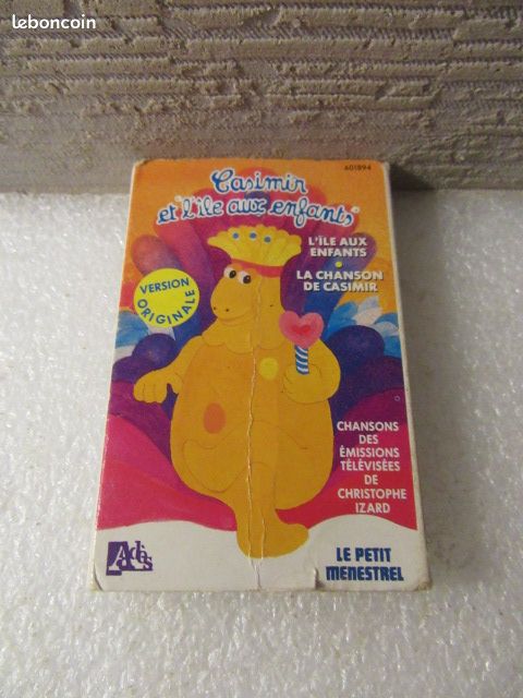 Boîte à Musique Casimir – L'Île Aux Enfants – Vintage – Bois