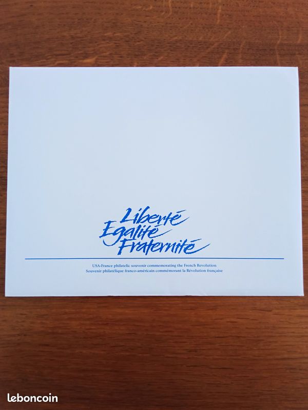 Souvenir philatelique u.s.a. France 1989 (image 2)
