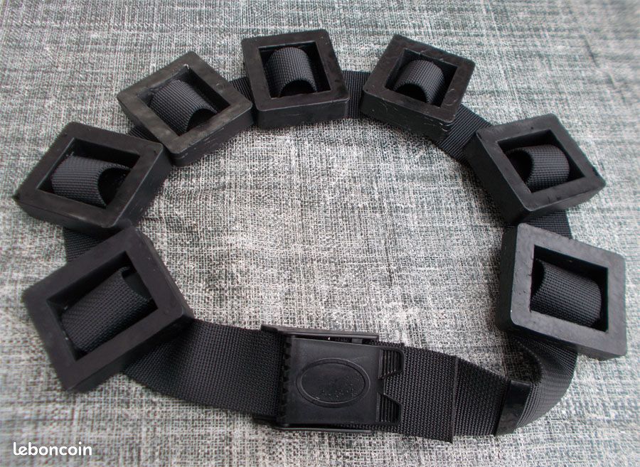 Ceinture De Plongée Bleue – équipement Neuf, Taille Ajustable Pour Immersion