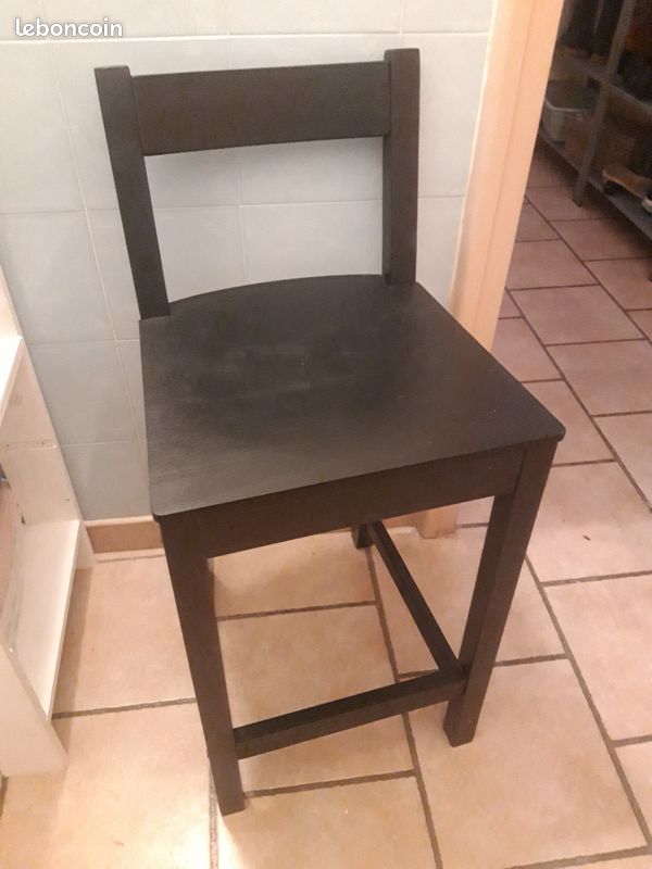 Chaise haute bois (image 1)