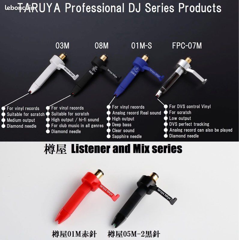 TARUYA TW-01M-S (bleu) paire + stylus (image 7)