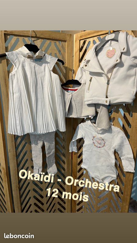 ⭐️ Ensemble tenue de fête 12m ⭐️ Vêtements bébé