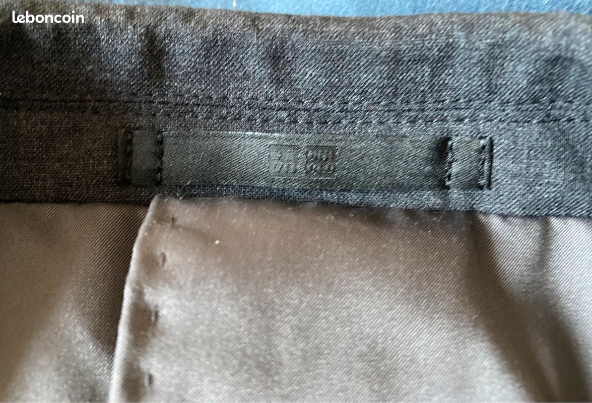 Veste Blazer homme Uniqlo (taille L, gris anthracite) (image 2)