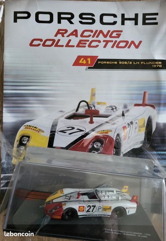 Autocollants Décalques Porsche 908/02 Le Mans 1972 - Échelle 1:32, 1:43, 1:24, 1:18