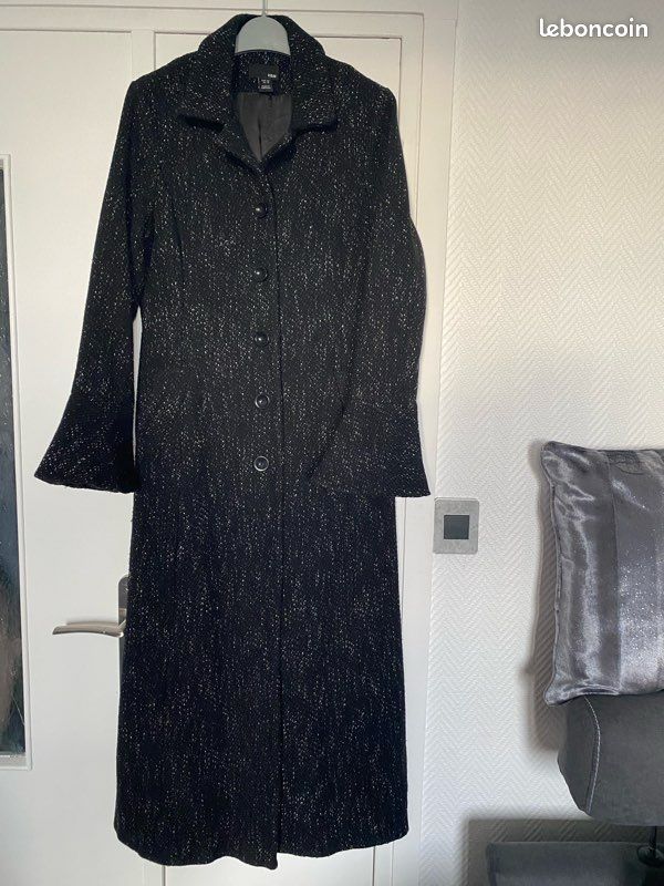 Manteau chic chaud élégant 40 (image 1)