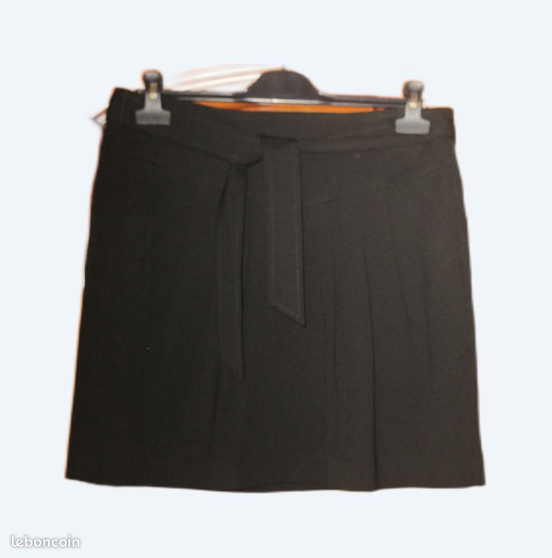 Jupe Noire Esprit Taille 40 - Longueur Midi, Automne-hiver, Occasion En Très Bon état