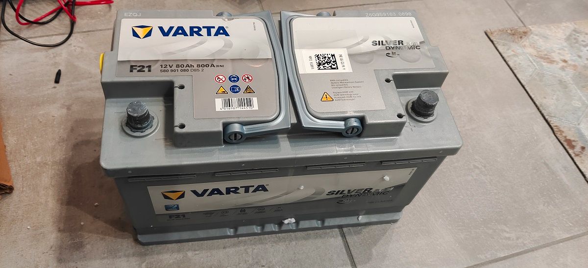 Batterie VARTA agm start stop 80ah 800a - Équipement auto