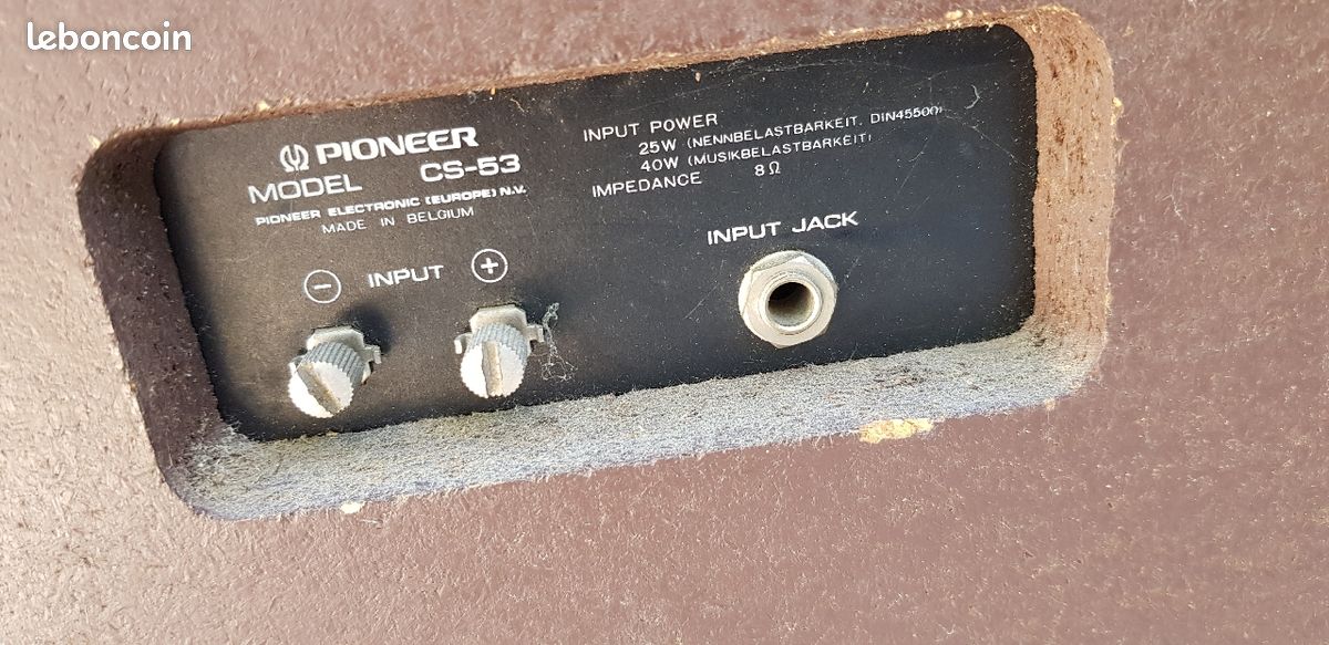 Enceintes vintage Pioneer CS-53 (image 3)