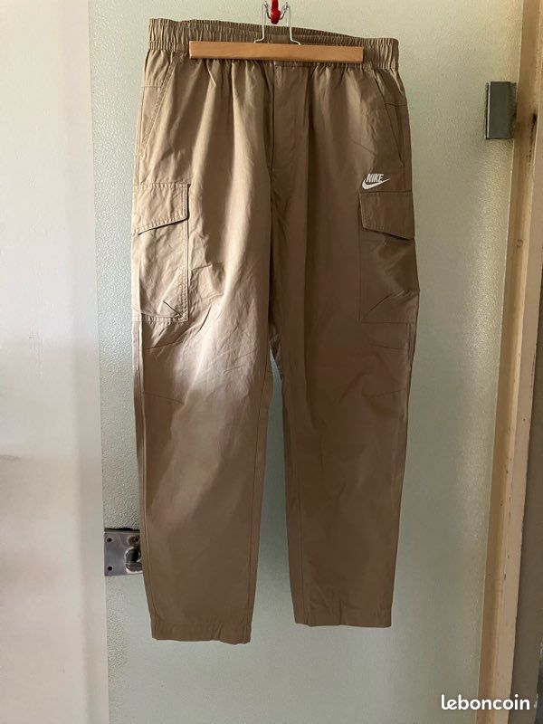 NIKE pantalon Cargo neuf marron clair homme taille L (image 1)