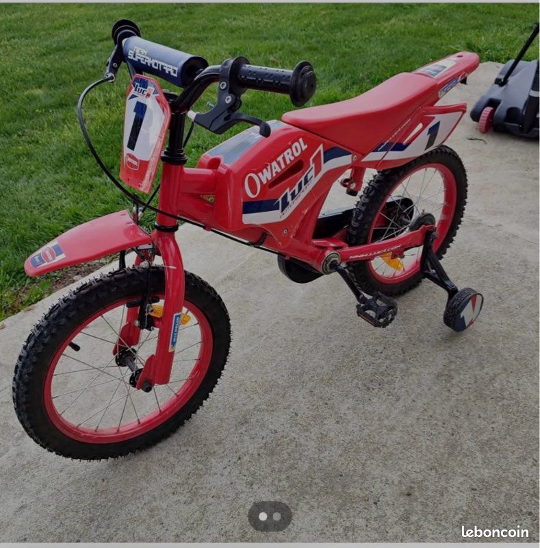 Luc1 VÃ©lo Motocross 16 Pouces Vélo Moto Vélos