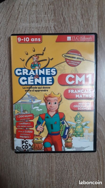Jeu PC Graines De Génie 3ème 14-15 Ans Anglais - État Correct - Multimédia