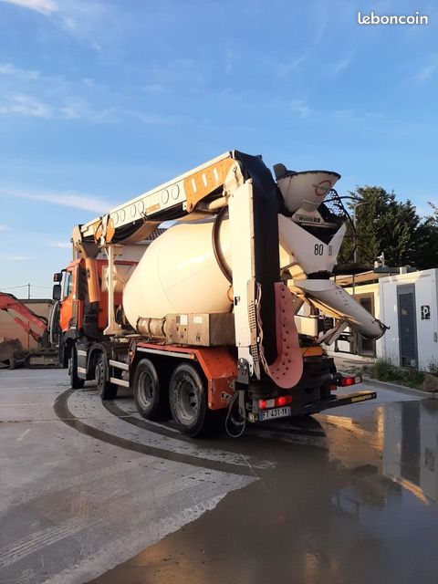 Camion Toupie à Béton TOMY Vintage 1991 - N°1019 - Complet En Boîte