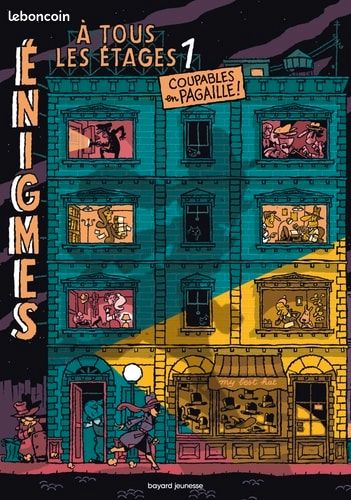 Livre ENIGMES À TOUS LES ETAGES (image 1)