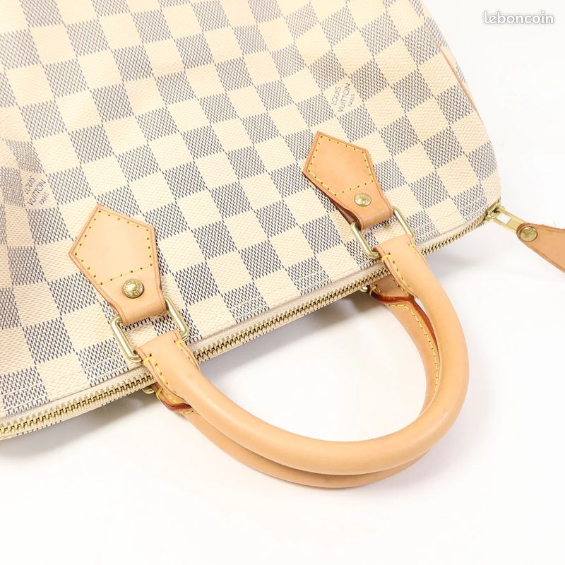 Sac Speedy 30 Vintage en toile damier azur (image 2)