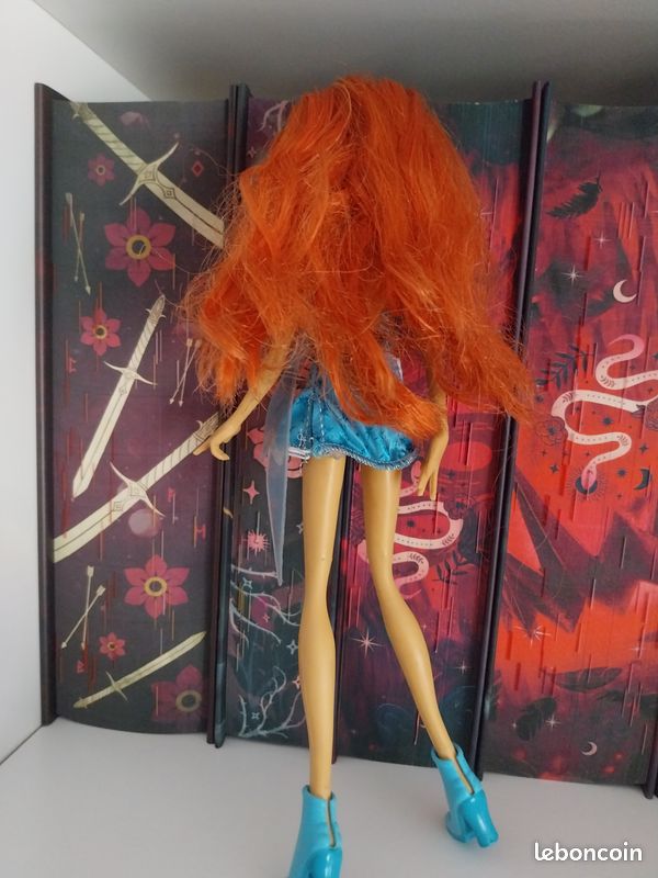 Lot De 3 Poupées Winx Club Charmix - Bloom, Stella Et Flora - Mattel 2004