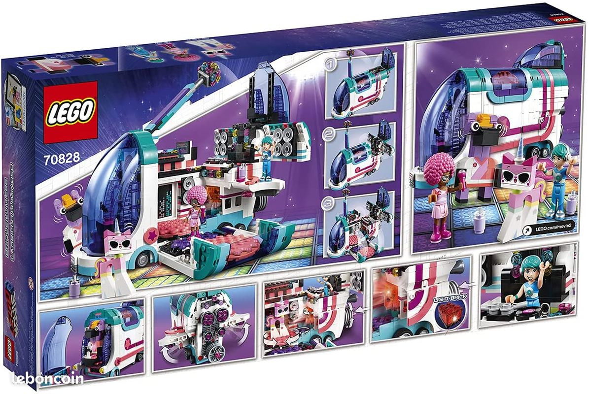 Boite de Lego The LEGO MOVIE N°70828 Le bus discothèque Jeux