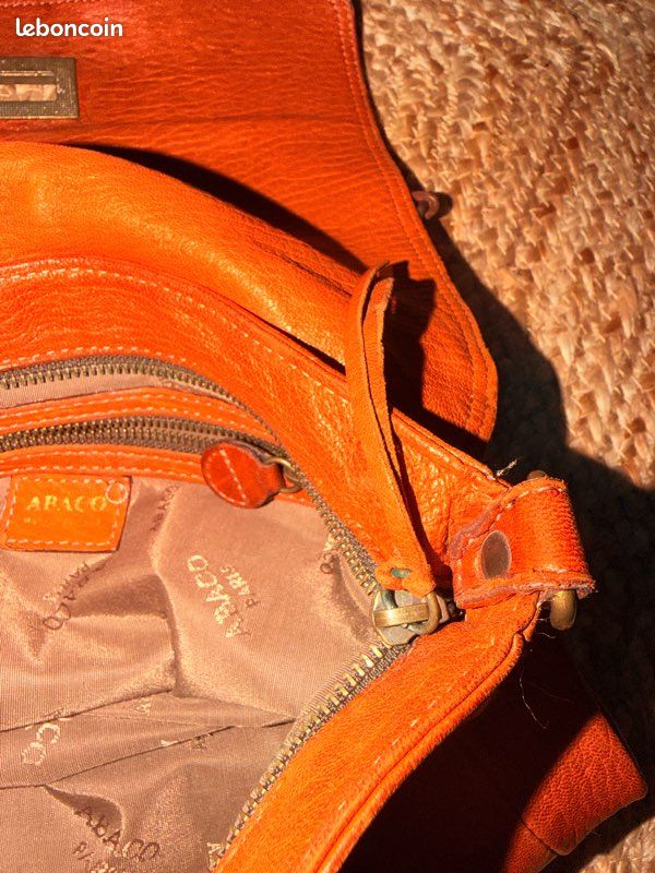 Très joli sac en cuir de la marque Abaco, Paris (image 13)