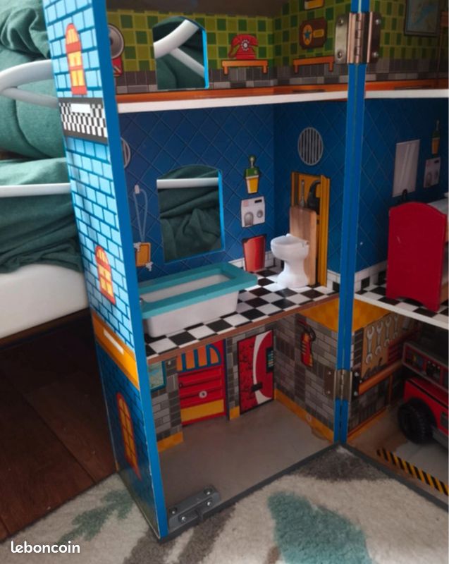 Maison de pompier en bois kidkraft (image 6)