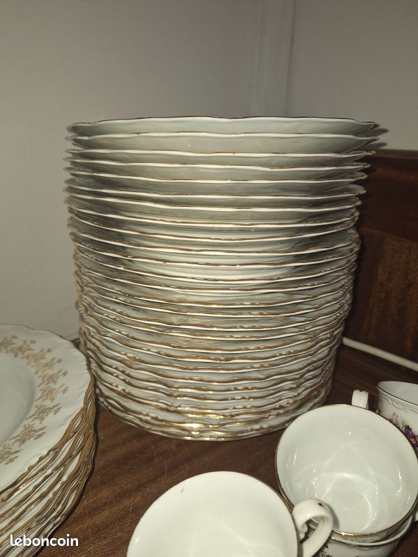 Service porcelaine Digoin marquise (image 2)