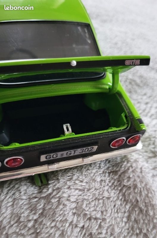Opel Manta A Irmscher, gelb/schwarz, 1974, 1:18, MCG | Model Car World