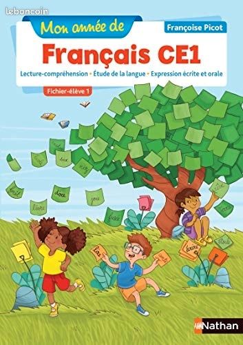 Fichier d'élève Mon Année de Français CE1 (image 1)