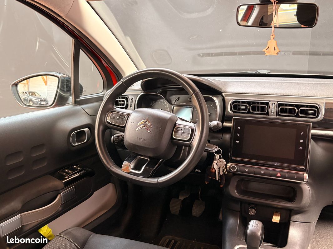 CITROEN C3 GENERATION-III 1.2 PURETECH 80 SHINE START-STOP - DISTRIBUTION À JOUR - CAMÉRA DE RECUL - CARPLAy (image 9)