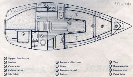 Voilier Eolia 25 dl (image 3)