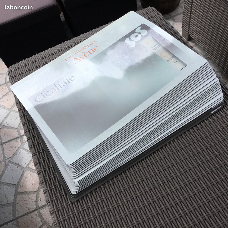 TAPIS DE SOURIS PUBLICITAIRES LOT DE 23 33x47CM (image 3)