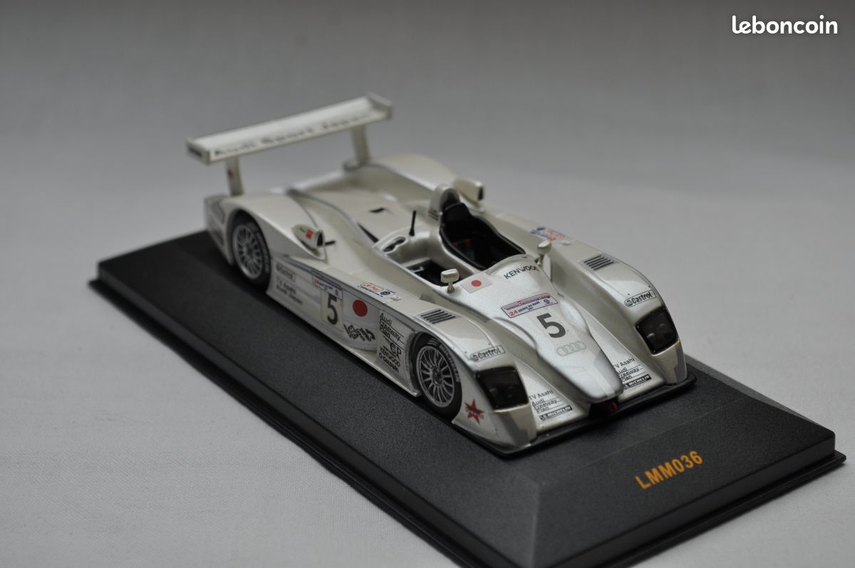 Miniature Onyx 1/43 - Audi R8 24 Heures Du Mans 2000 N°9 - XLM059 - État Neuf