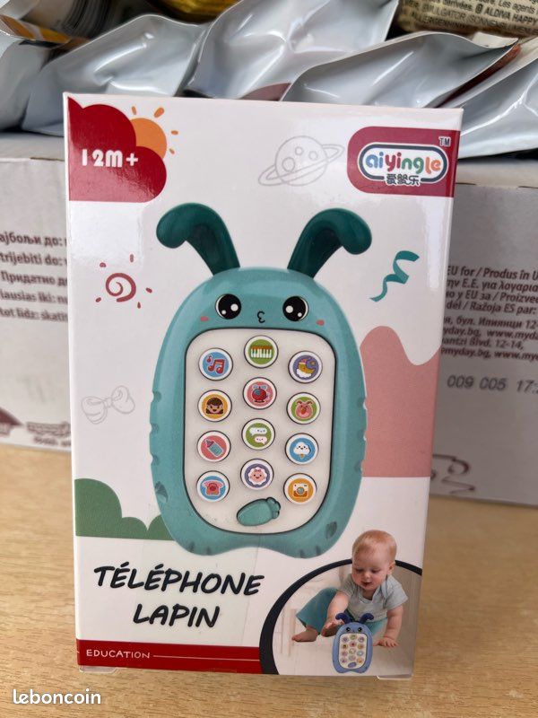 Téléphone pour bébé lapin (image 1)