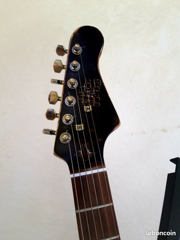 Guitare Steampunk Mika Custom Arts Guitars (image 6)