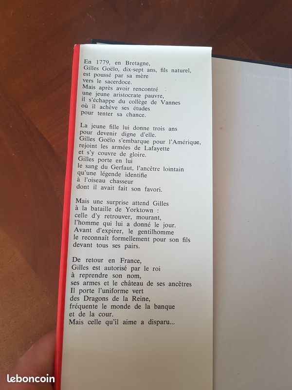 Le Gerfaut des brumes, tome 1 : Le Gerfaut Par Juliette Benzoni (image 6)