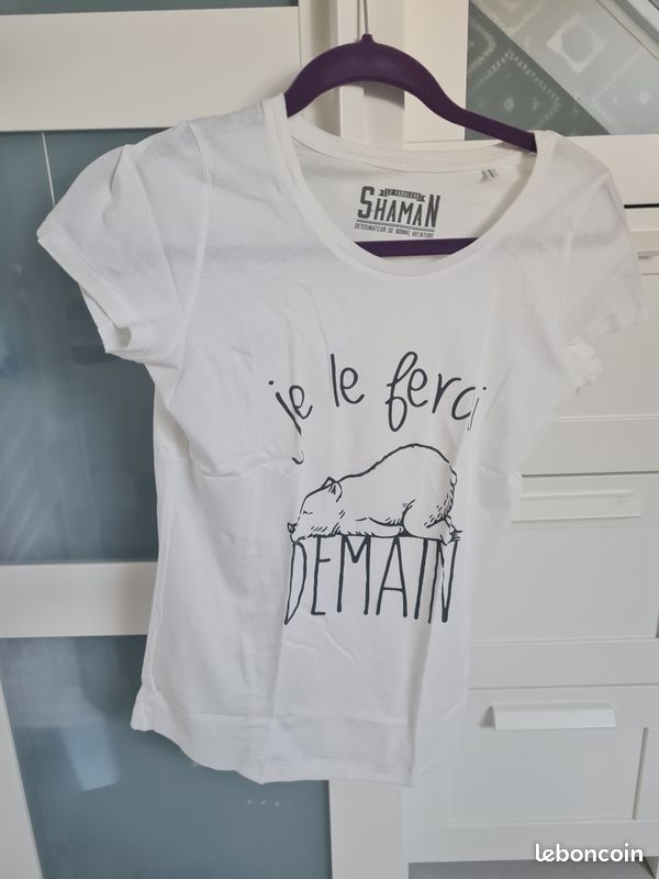 Tee shirt - Je le ferai demain (image 4)